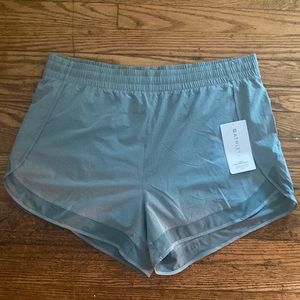 Athleta Mesh Racer Run Shorts 4"